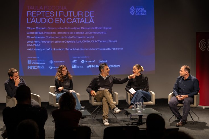 Èxit de participació a les Jornades Espai Sonor Català, que reafirmen el bon estat del pòdcast en català